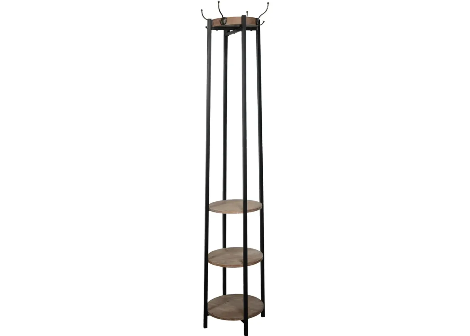 | Hanston 3 Shelf Coat Rack | Bronze