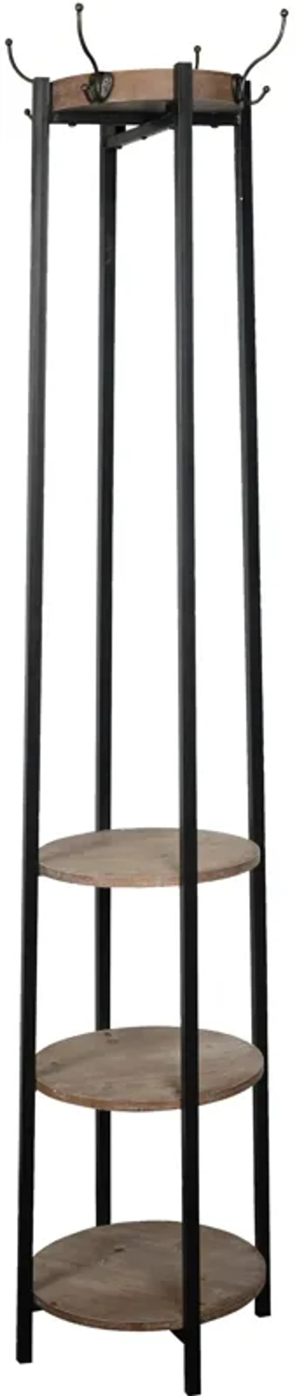 | Hanston 3 Shelf Coat Rack | Bronze