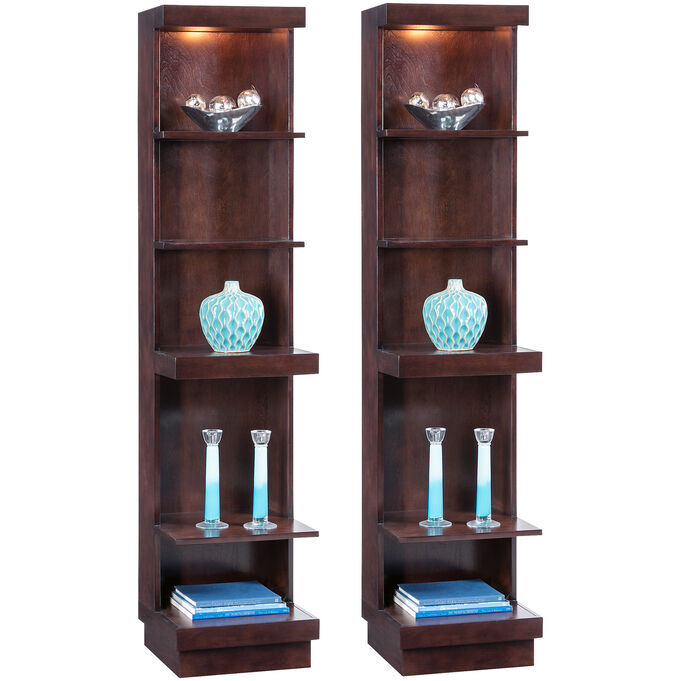 Novella Chocolate Set of 2 Piers 