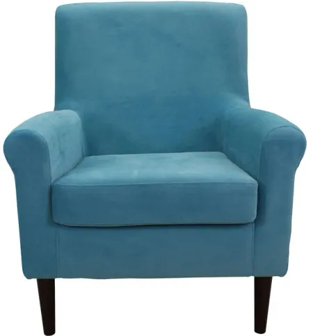 Ellis Turquoise Accent Chair
