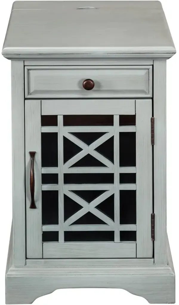 Jofran Chilton Power Chairside Table