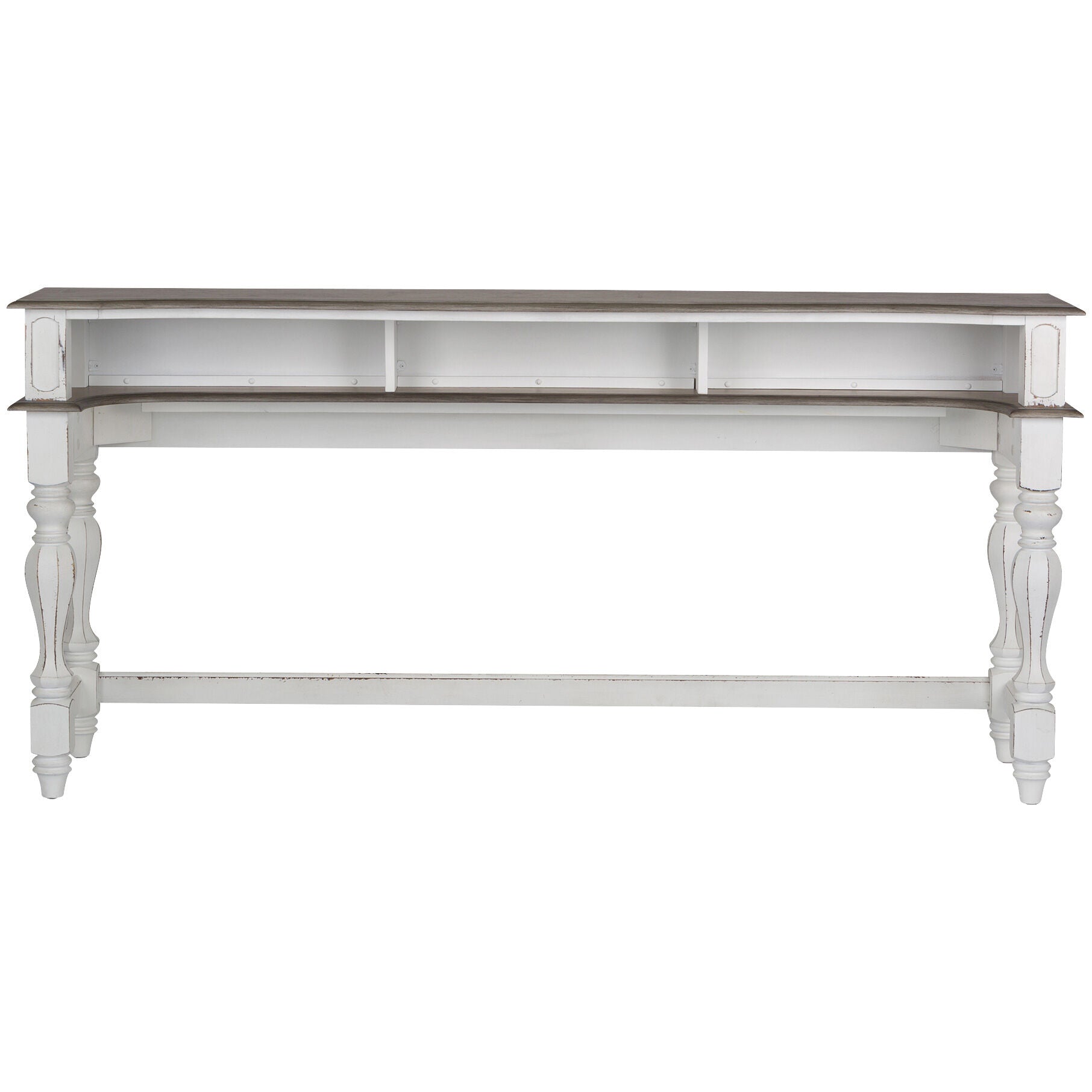 Liberty Furniture | Magnolia Manor Console Bar Table | Antique White