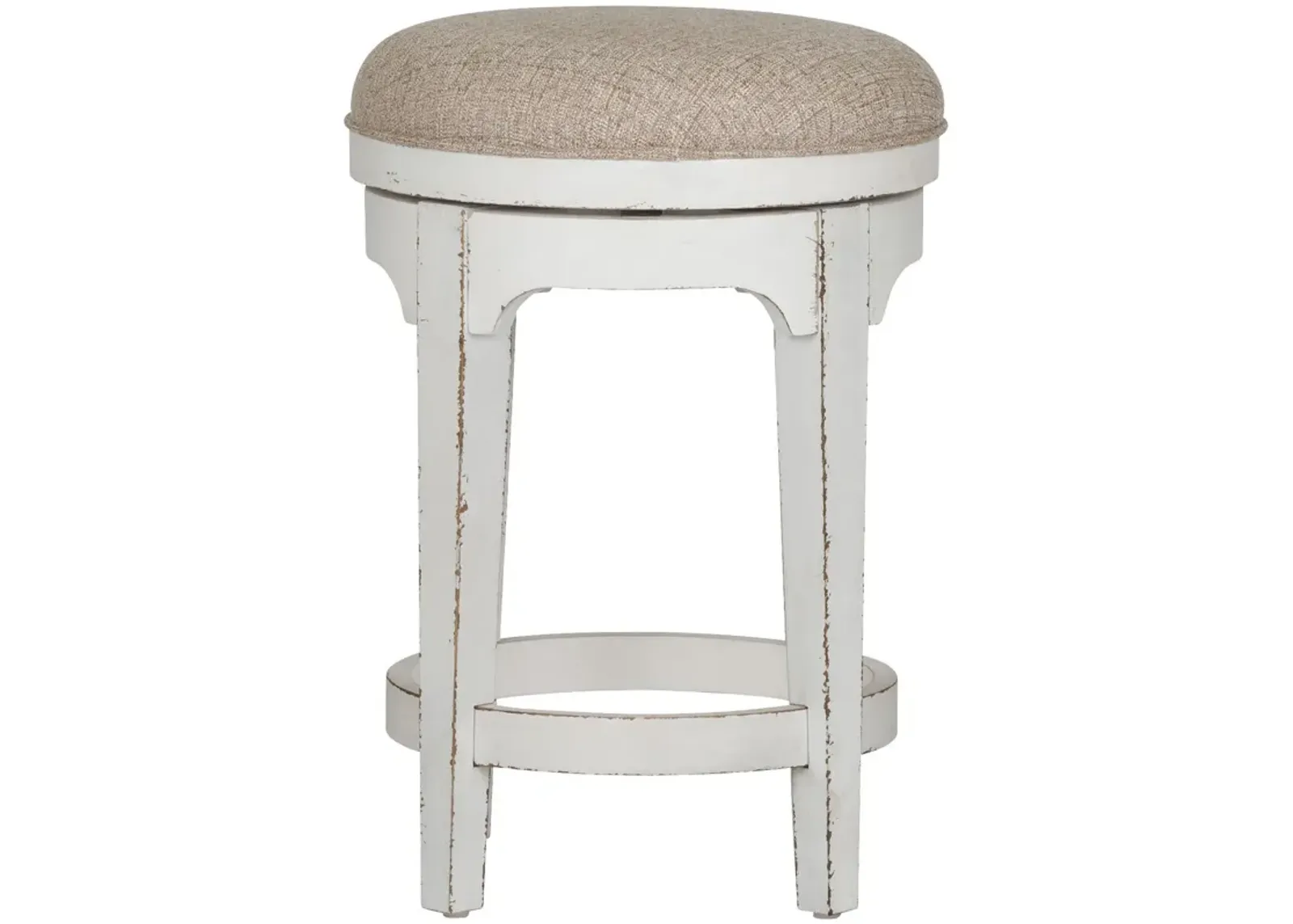 | Magnolia Manor Swivel Stool | Antique White