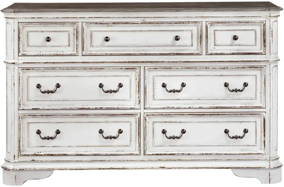 | Magnolia Manor Dresser | Antique White