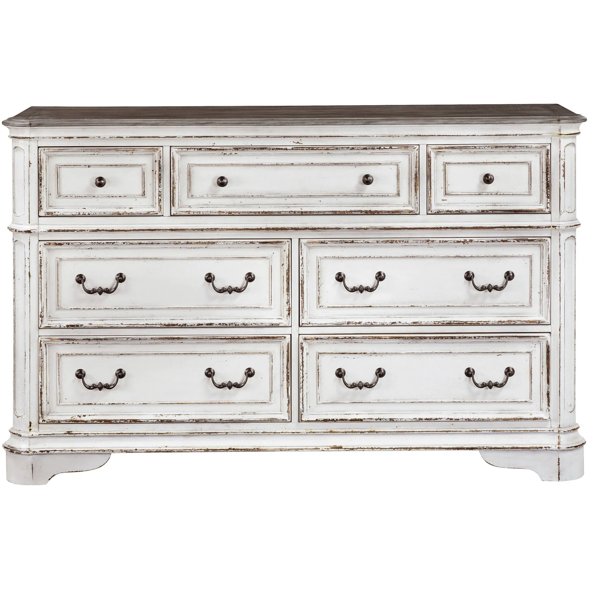 Liberty Furniture | Magnolia Manor Dresser | Antique White