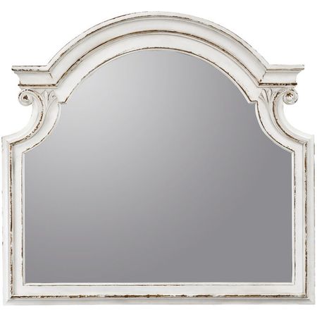 Magnolia Manor White Mirror 