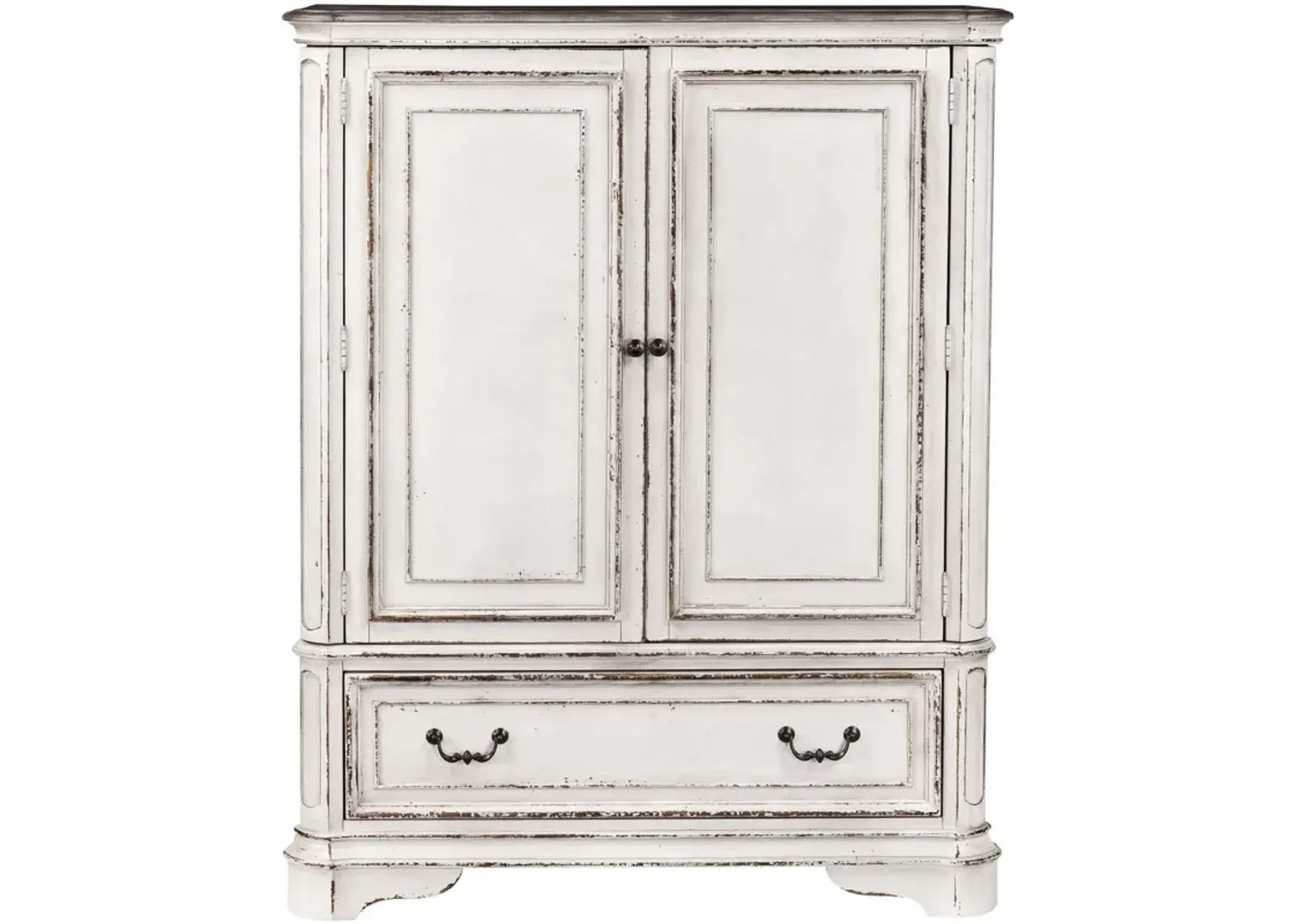 | Magnolia Manor Door Chest | Antique White