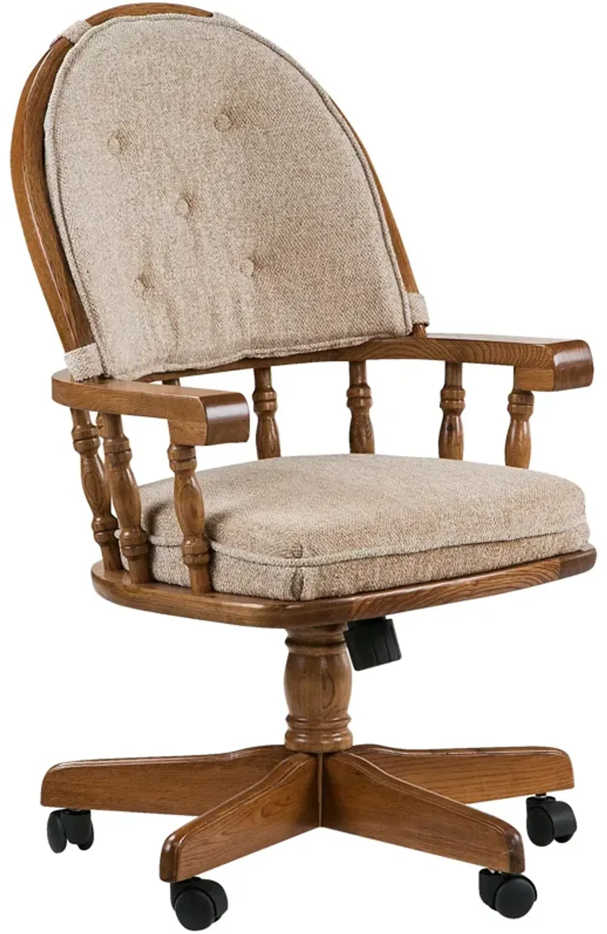 Jefferson Curved Arm Game Chair