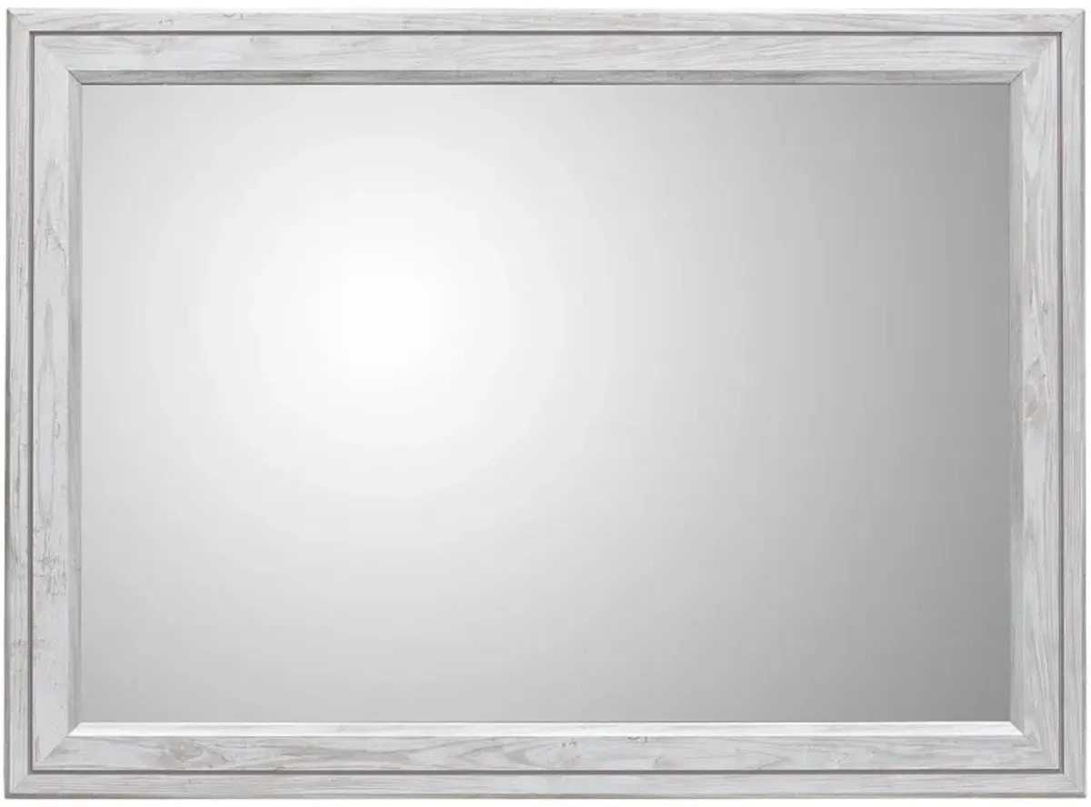 Ashley Furniture | Willowton Mirror | Whitewash