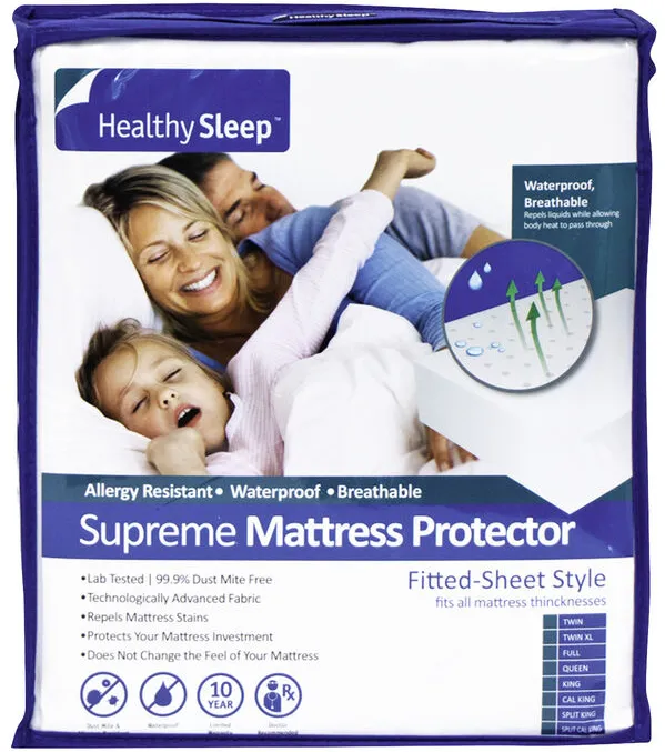 Healthy Sleep Rest And Protect Full Mattress Protector 