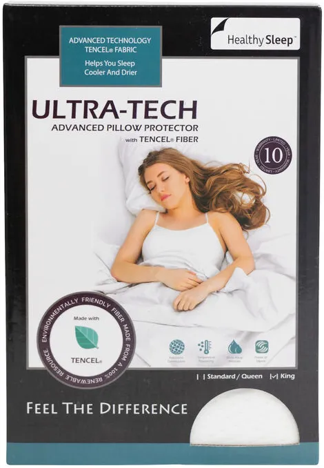 Healthy Sleep Restore And Calm King Pillow Mattress Protector 