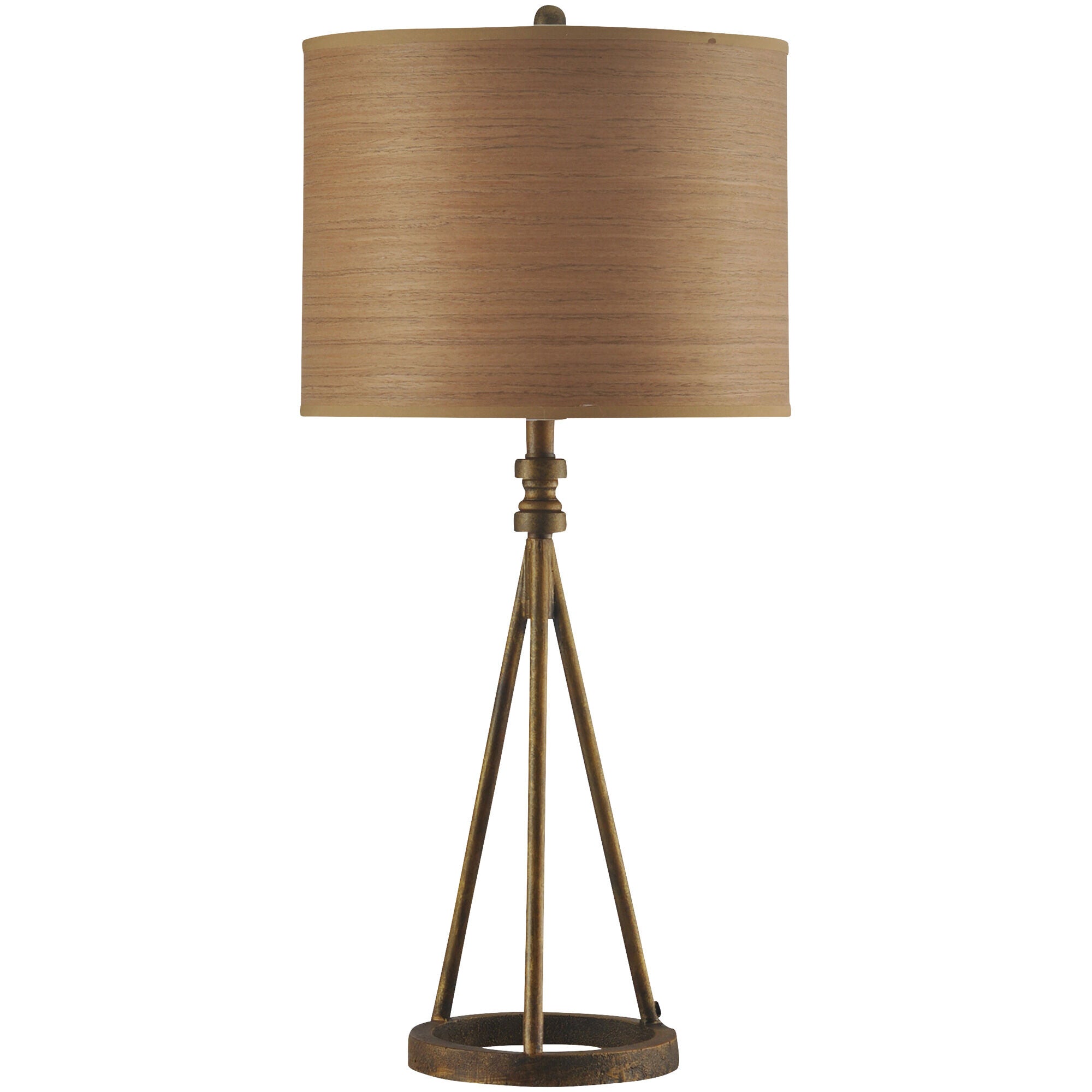 StyleCraft Home Collection | Millbrook Metal Table Lamp | Antique Brass