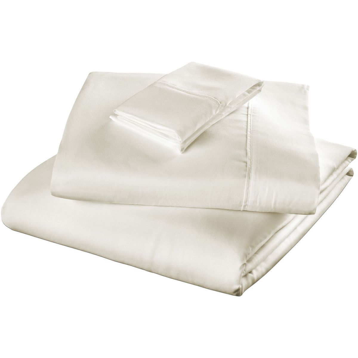 | Queen Fabrictech Microfiber Lite Sheet Set | Ivory