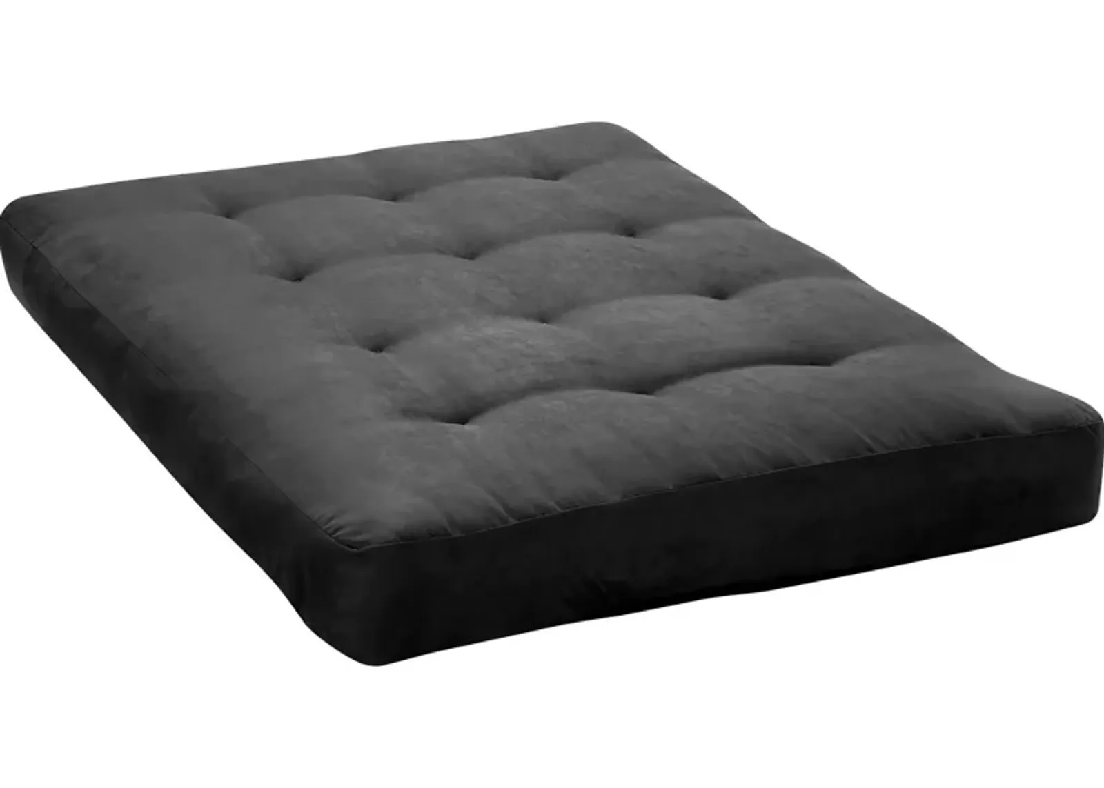 | Full Microsuede Futon Mattress | Black