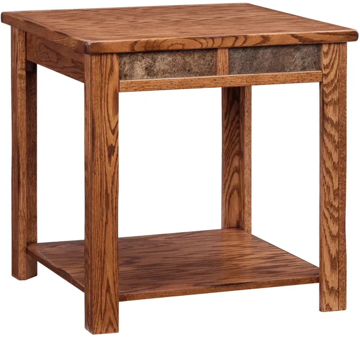 Evanston Rustic End Table