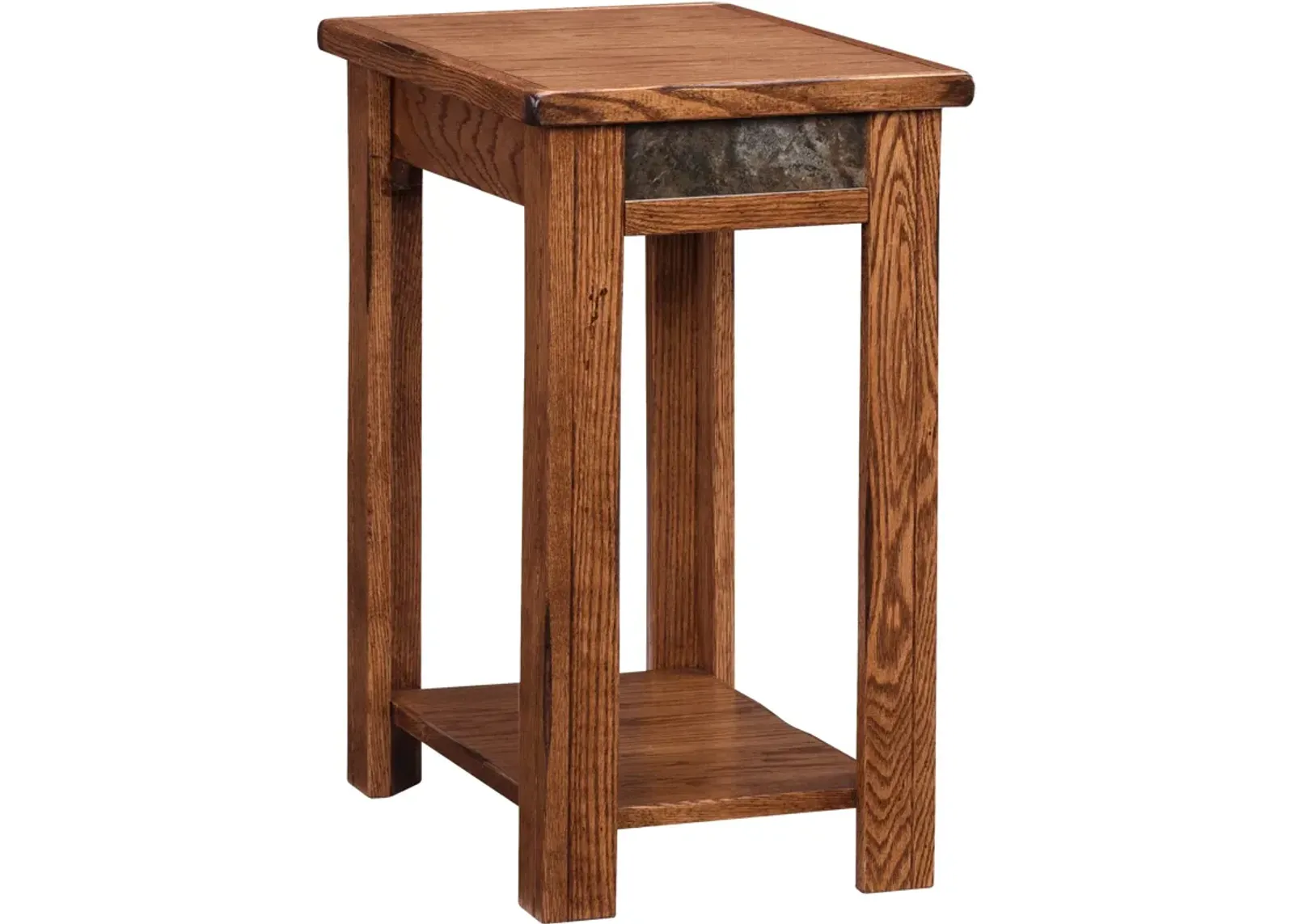 Evanston Rustic Chairside Table