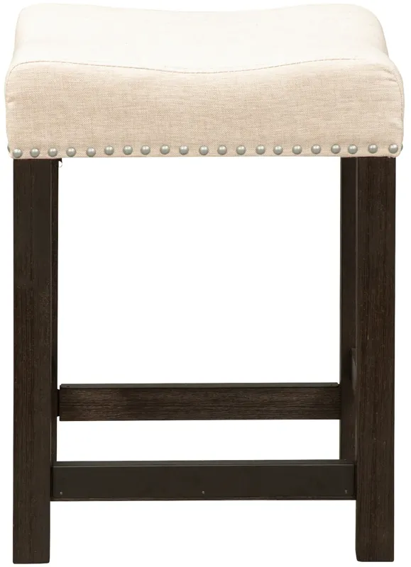 Liberty Furniture | Heatherbrook Stool | Charcoal