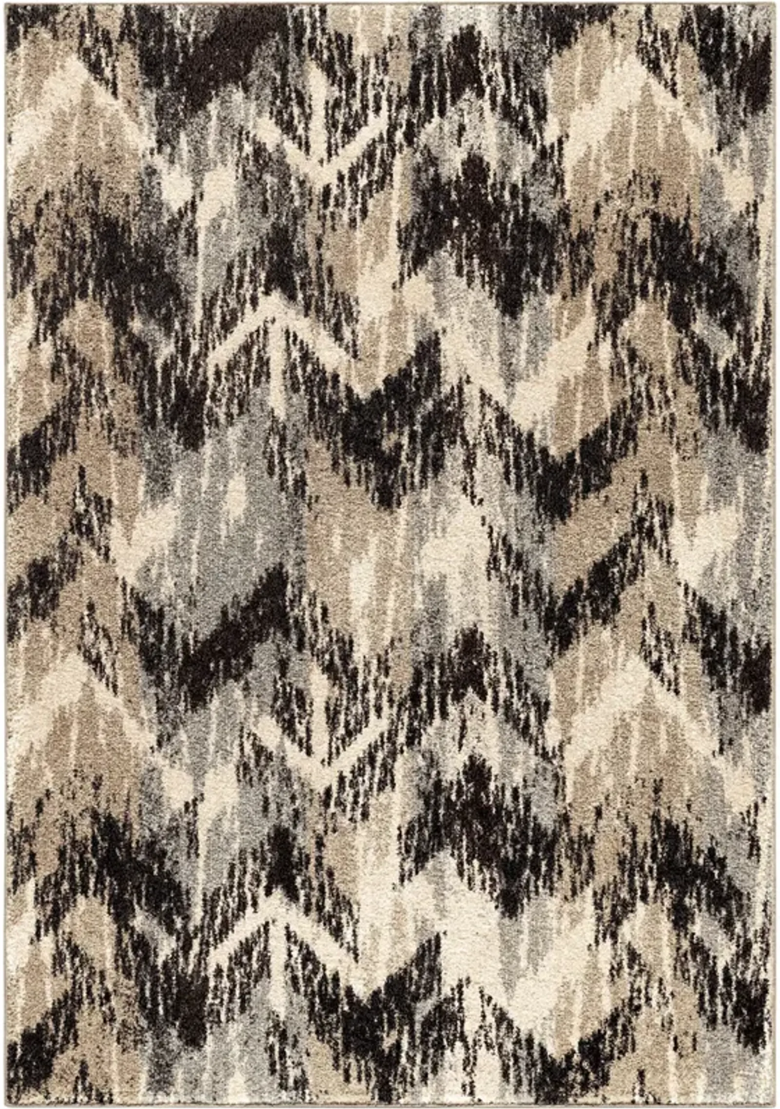 Heritage Distressed Chevron Rug