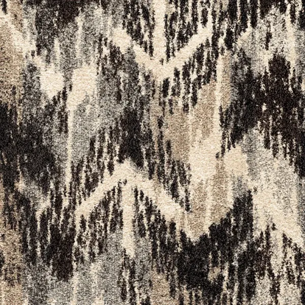 Heritage Distressed Chevron Rug