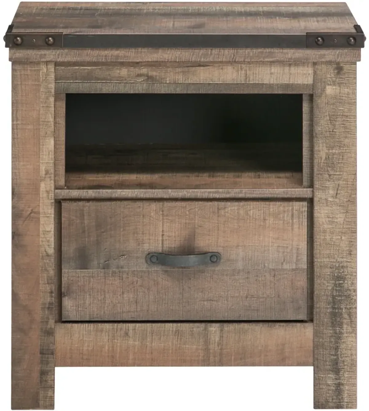 Ashley Furniture | Trinell Nightstand | Rustic Plank