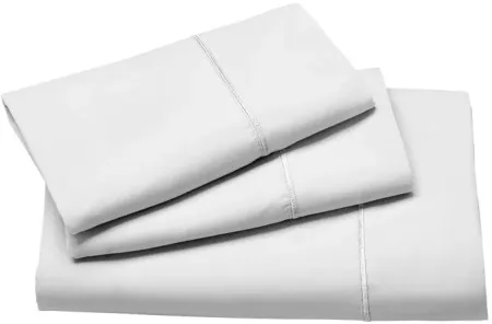 Fabrictech White Queen Luxury Microfiber Sheet Set