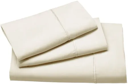 Fabrictech Ivory King Luxury Microfiber Sheet Set