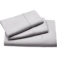 Fabrictech Dove Gray Queen Luxury Microfiber Sheet Set