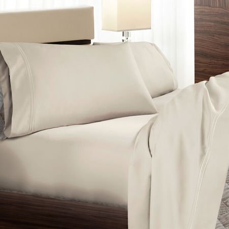 Elements Ivory Queen Modal Pillowcases