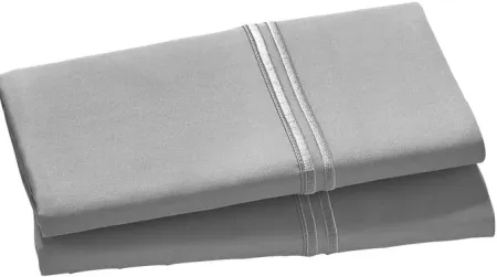 Elements Dove Gray Queen Modal Pillowcases
