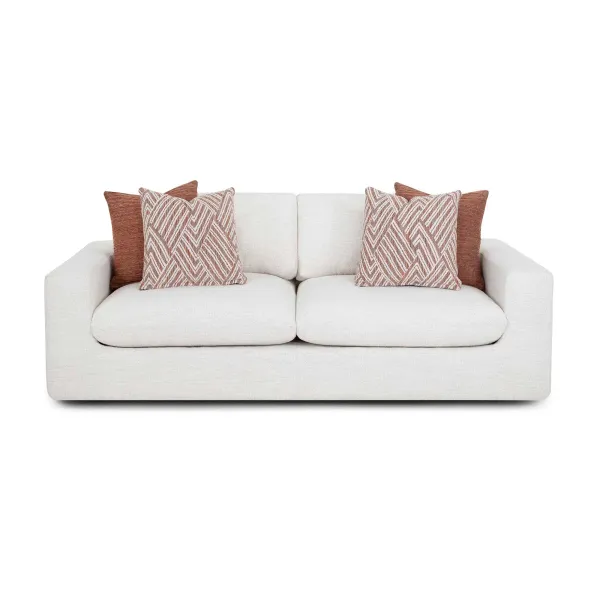 Slumberland Cormic Sofa and Swivel Chair with Coffee Table and 2 End Tables