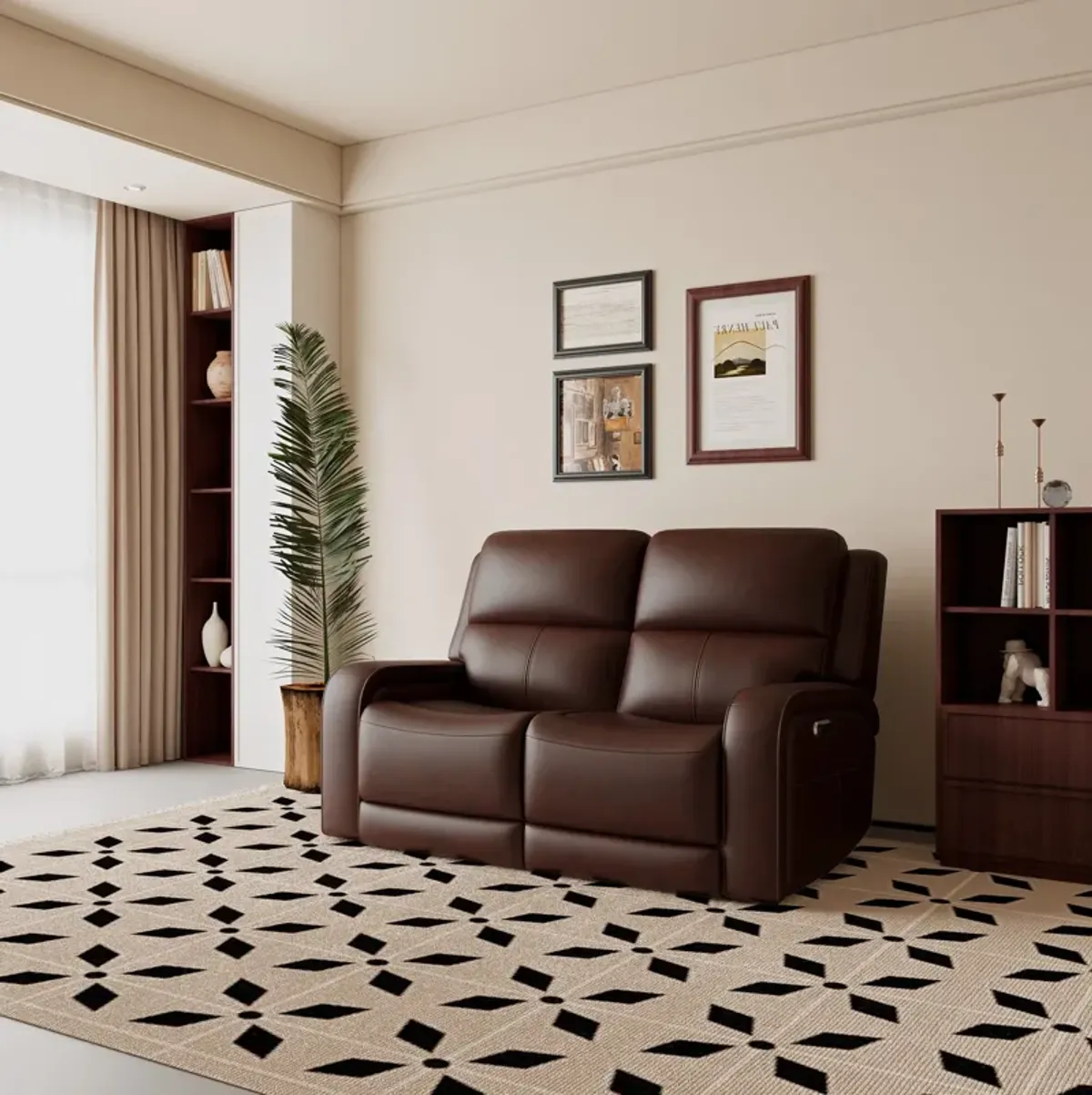 Flexsteel Hayley Power Reclining Sofa and Loveseat