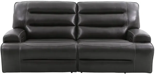 Man-Wah Cheers Triton Power Plus Reclining Sofa and Reclining Console Loveseat