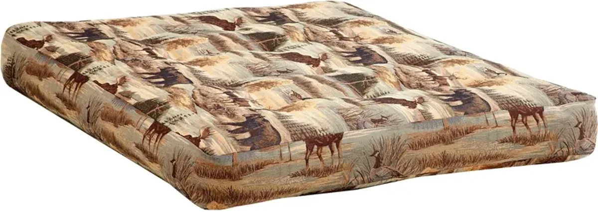 | Northwoods Canadian Futon Mattress | Bears & Moose Pattern