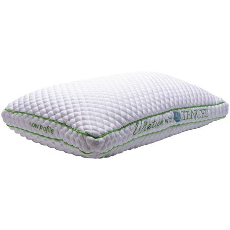 Healthy Sleep Restore And Calm King Low Profile Pillow 