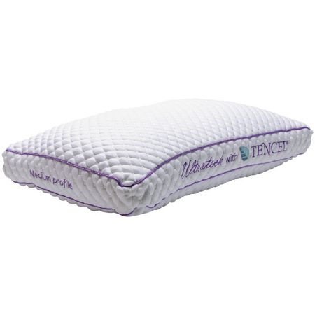 Healthy Sleep Restore And Calm King Medium Profile Pillow 