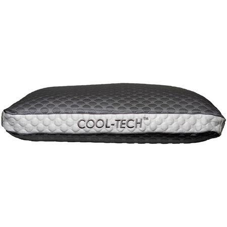 Healthy Sleep Queen Refresh And Chill Graphite Medium Profile Pillow 