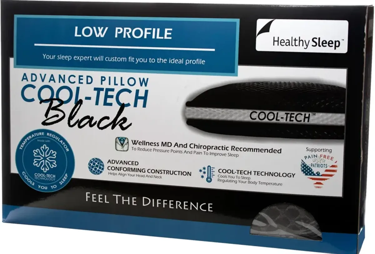 Healthy Sleep CoolTech Low Profile Pillow