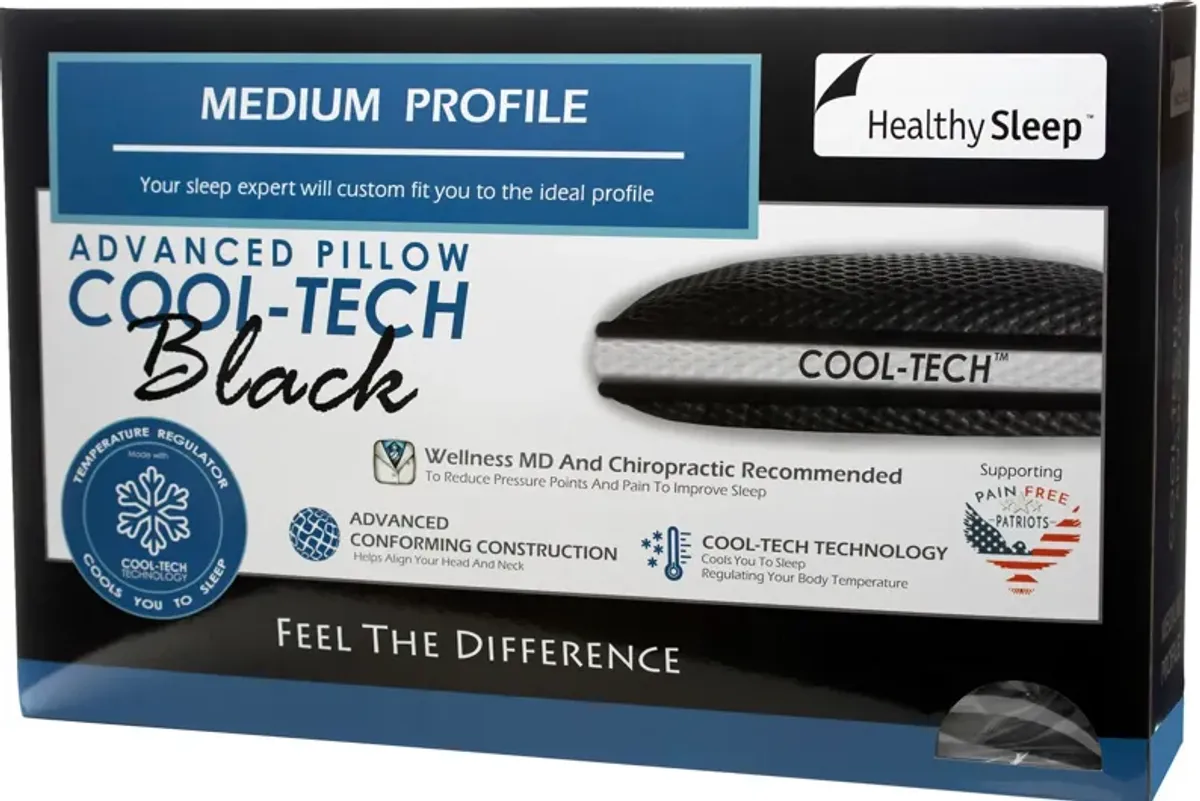 Healthy Sleep CoolTech Medium Profile Pillow