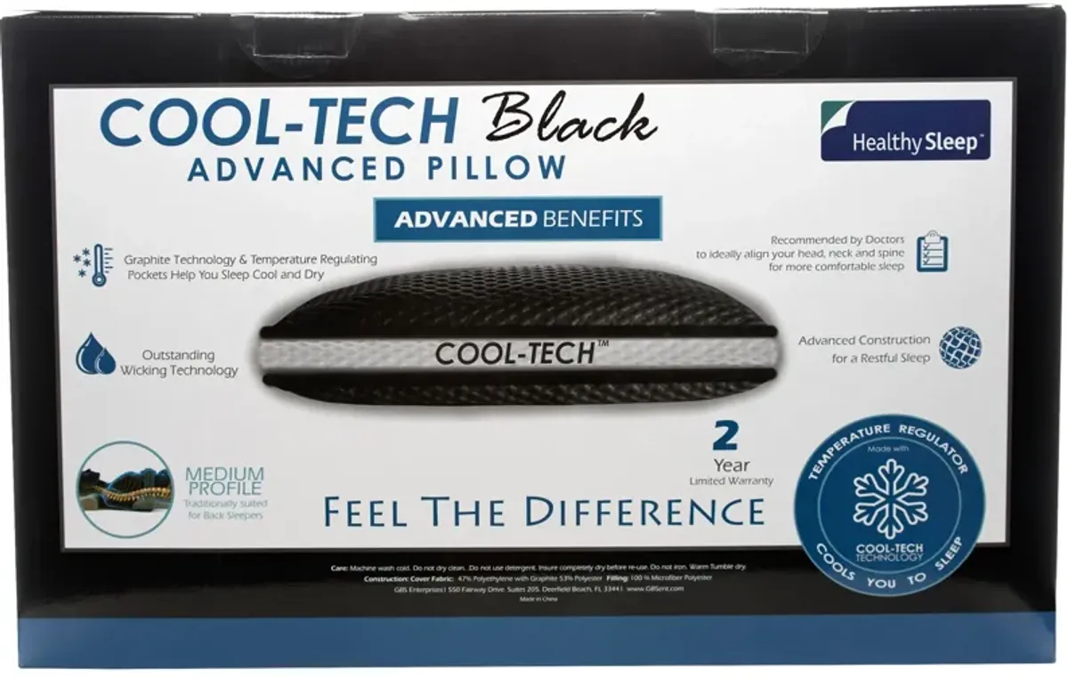 Healthy Sleep CoolTech Medium Profile Pillow