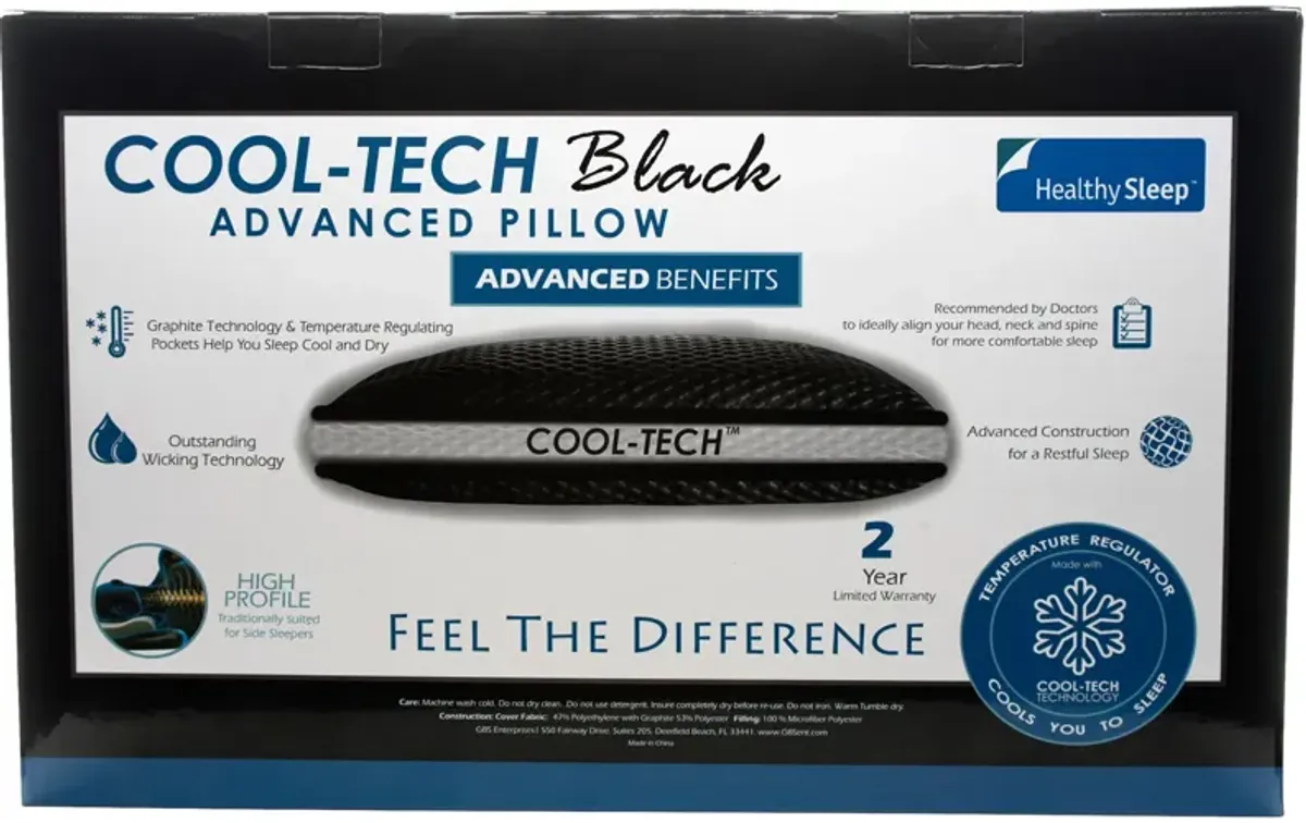 Healthy Sleep CoolTech High Profile Pillow