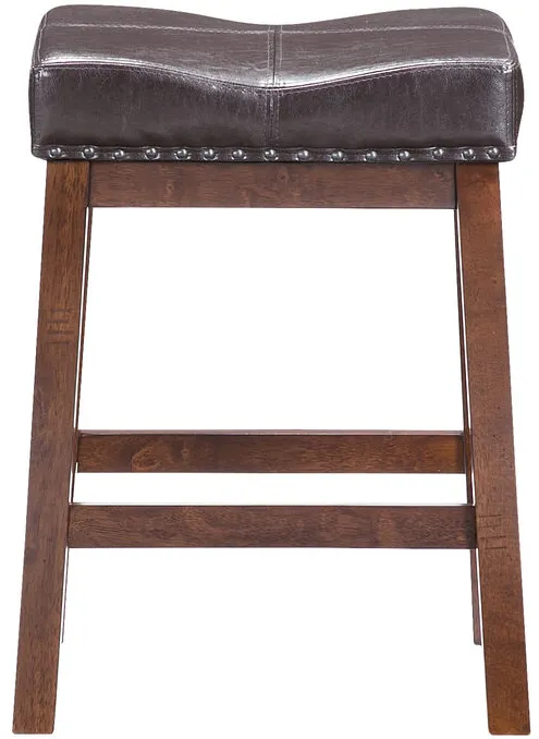 Kona Raisin 24" Backless Bar Stool