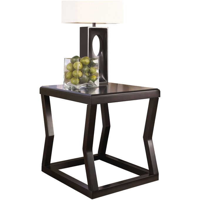 Kelton Brown Square End Table