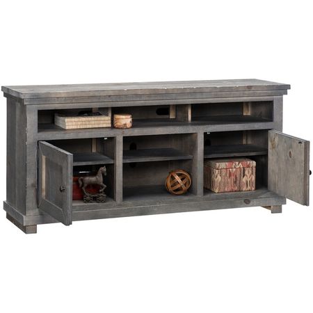 Willow Distressed Gray 64" Console