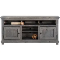 Willow Distressed Gray 64" Console