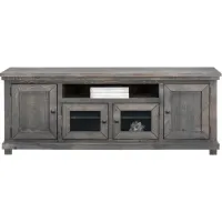 Willow Distressed Gray 74" Console