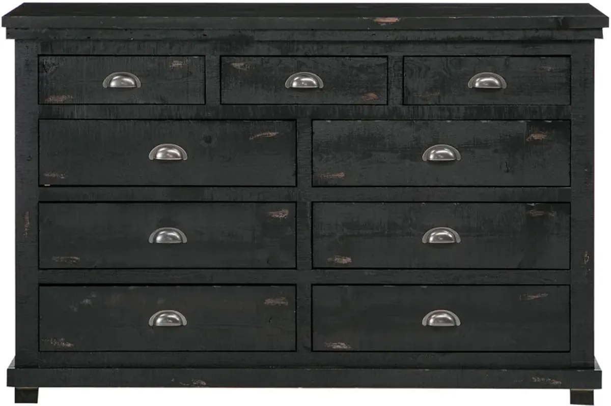 | Willow Dresser | Distressed Gray