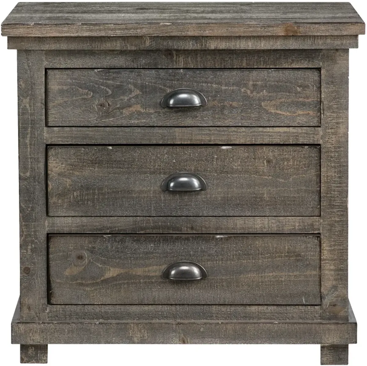 | Willow Nightstand | Distressed Gray