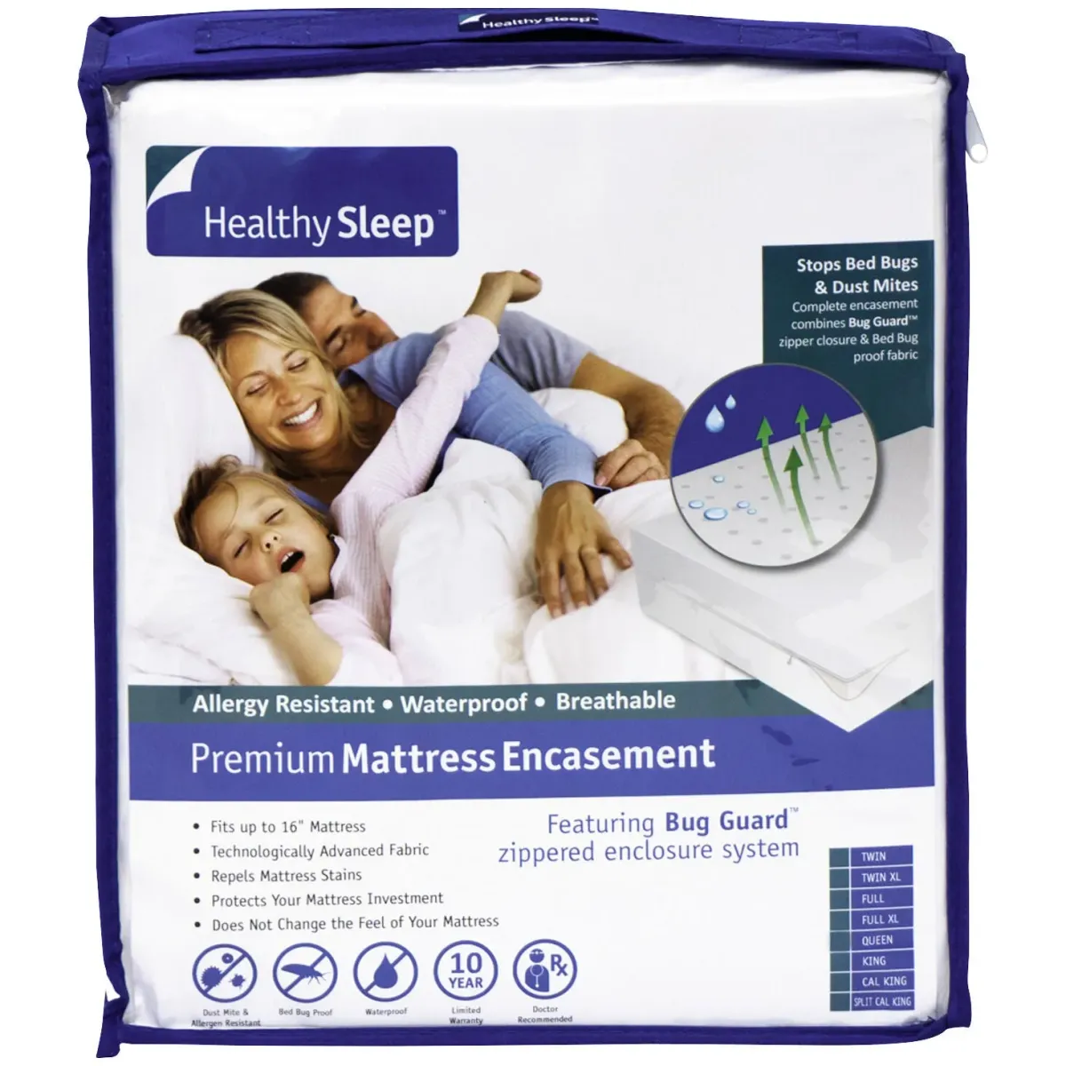 Healthy Sleep Mattress Encasement