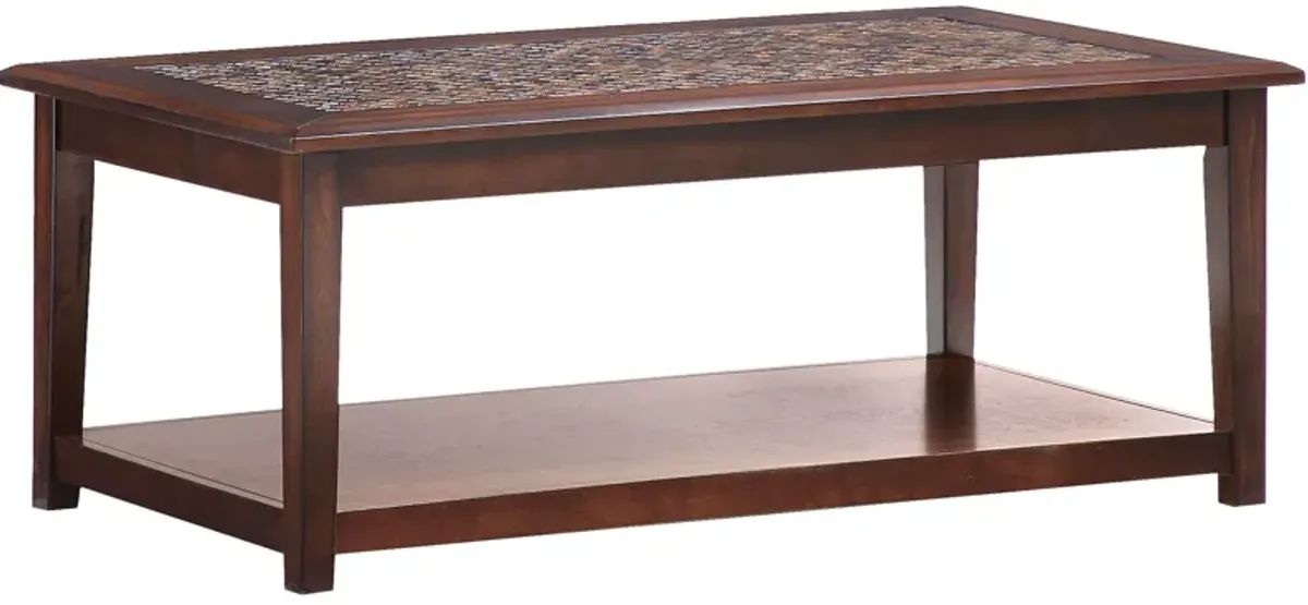 | Mosaic Coffee Table | Baroque Brown