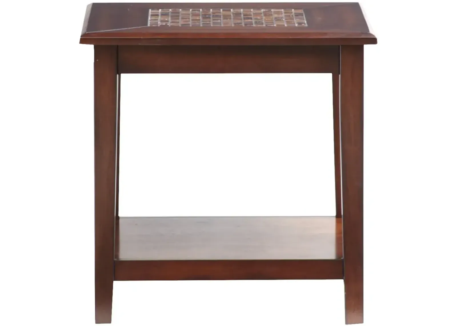 | Mosaic End Table | Baroque Brown